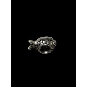 Authentic Pandora happy fish sterling g 925 silver bead charm